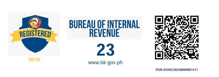 BIR Registration Seal Badge