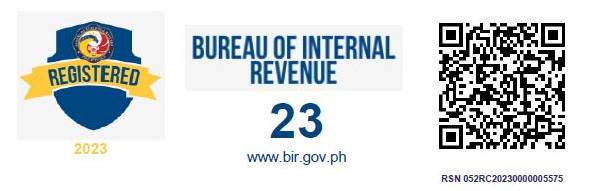 BIR Registration Seal Badge