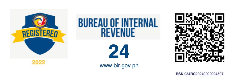 BIR Registration Seal Badge