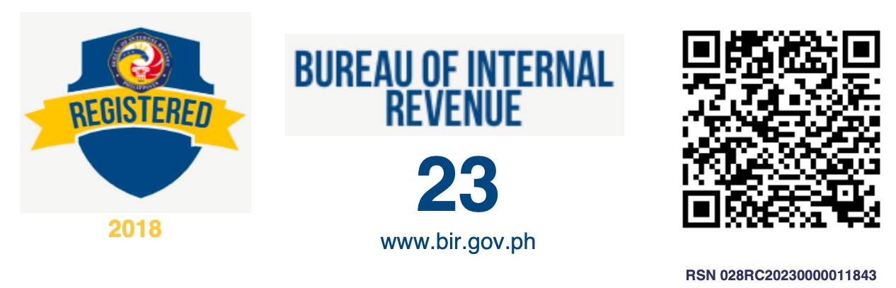 BIR Registration Seal Badge