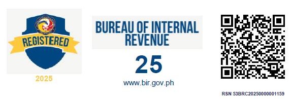 BIR Registration Seal Badge