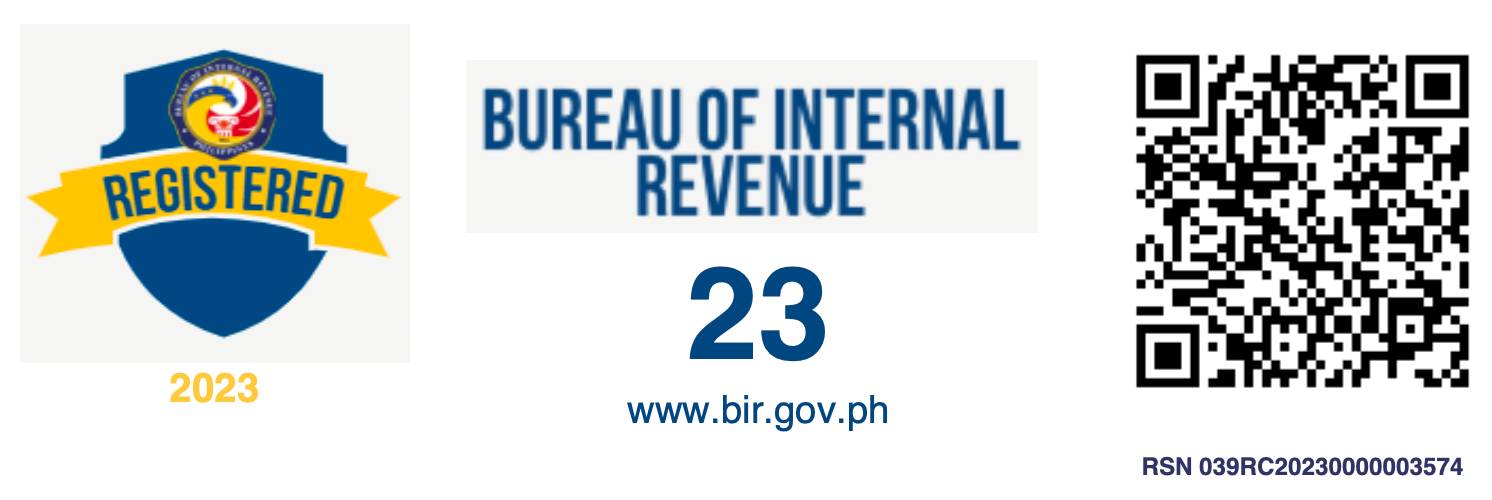 BIR Registration Seal Badge
