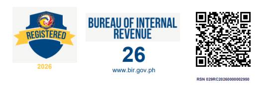 BIR Registration Seal Badge